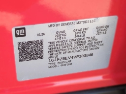 Chevrolet Bolt RS FWD 4dr 2027