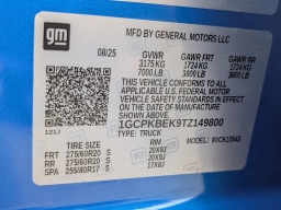 Chevrolet Silverado 1500 Custom 4WD Crew Cab 157" 2026