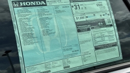 Honda Accord Sedan SE CVT 2026