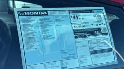 Honda Accord Hybrid Sport Sedan 2026