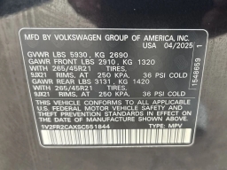 Volkswagen Atlas 2.0T SEL Premium R-Line 4MOTION 2025