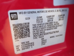 Chevrolet Silverado 1500 Custom Trail Boss 4WD Crew Cab 157" 2026