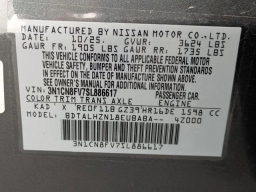 Nissan Versa SR CVT 2025