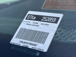 Toyota Tacoma 2WD TRD Sport Double Cab 6' Bed AT (Natl) 2026