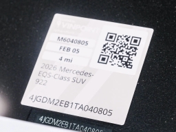 Mercedes-Benz EQS EQS 400 4MATIC SUV 2026