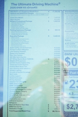 BMW X6 xDrive40i Sports Activity Coupe 2026
