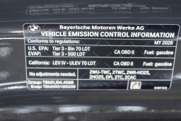 BMW X6 M60i Sports Activity Coupe 2026