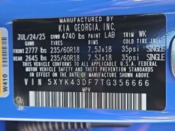 Kia Sportage SX FWD 2026