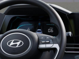 Hyundai Elantra Hybrid Blue Sedan 2026