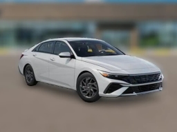 Hyundai Elantra Hybrid Blue Sedan 2026