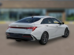Hyundai Elantra Hybrid Blue Sedan 2026