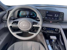 Hyundai Elantra Hybrid Blue Sedan 2026