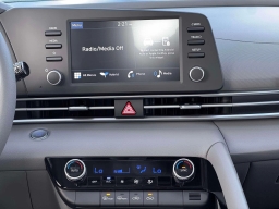 Hyundai Elantra Hybrid Blue Sedan 2026