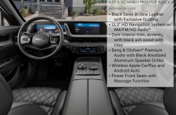 Genesis G90 3.5T e-SC Prestige Black AWD 2026