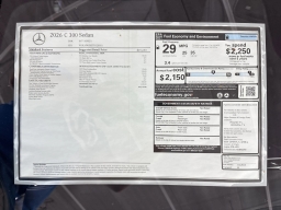 Mercedes-Benz C-Class C 300 Sedan 2026