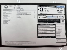 Mercedes-Benz E-Class E 350 RWD Sedan 2026