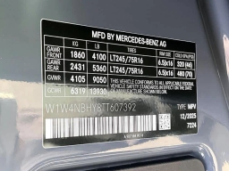 Mercedes-Benz Sprinter Crew Van Standard Roof 4-Cyl Diesel HO 2500 Standard Roof I4 Diesel HO 144" RWD 2026
