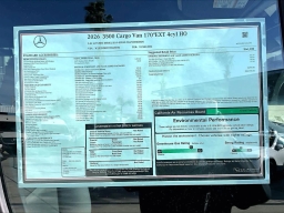 Mercedes-Benz Sprinter Cargo Van High Roof 4-Cyl Diesel HO 3500 High Roof I4 Diesel HO 170" Extended RWD 2026