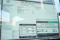 Mercedes-Benz Sprinter Crew Van High Roof 4-Cyl Diesel 2500 High Roof I4 Diesel 170" RWD 2026