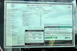 Mercedes-Benz Sprinter Crew Van Standard Roof 4-Cyl Diesel HO 2500 Standard Roof I4 Diesel HO 144" RWD 2026