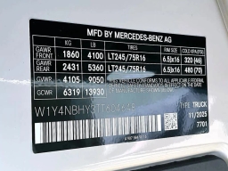 Mercedes-Benz Sprinter Crew Van Standard Roof 4-Cyl Diesel HO 2500 Standard Roof I4 Diesel HO 144" RWD 2026