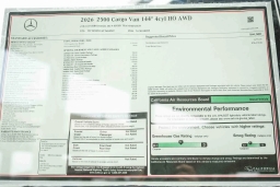 Mercedes-Benz Sprinter Crew Van Standard Roof 4-Cyl Diesel HO 2500 Standard Roof I4 Diesel HO 144" AWD 2026