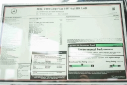 Mercedes-Benz Sprinter Crew Van Standard Roof 4-Cyl Diesel HO 2500 Standard Roof I4 Diesel HO 144" AWD 2026