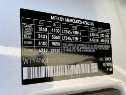 Mercedes-Benz Sprinter Cargo Van High Roof 4-Cyl Diesel HO 2500 High Roof I4 Diesel HO 170" RWD 2026