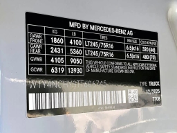 Mercedes-Benz Sprinter Crew Van High Roof 4-Cyl Diesel HO 2500 High Roof I4 Diesel HO 170" RWD 2026