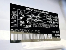 Mercedes-Benz Sprinter Cargo Van High Roof 4-Cyl Diesel HO 2500 High Roof I4 Diesel HO 170" Extended AWD 2026