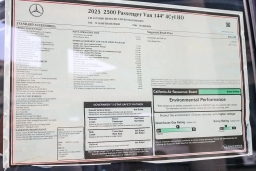Mercedes-Benz Sprinter Passenger Van Standard Roof 4-Cyl Diesel HO 2500 Standard Roof I4 Diesel HO 144" RWD 2025
