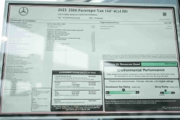 Mercedes-Benz Sprinter Passenger Van Standard Roof 4-Cyl Diesel HO 2500 Standard Roof I4 Diesel HO 144" RWD 2025