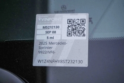 Mercedes-Benz Sprinter Passenger Van Standard Roof 4-Cyl Diesel HO 2500 Standard Roof I4 Diesel HO 144" RWD 2025