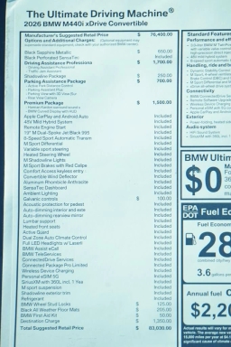 BMW 4 Series M440i xDrive Convertible 2026