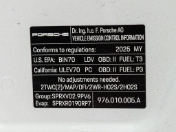 Porsche Panamera Base RWD 2025