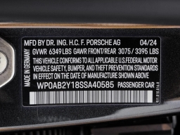 Porsche Taycan 4S AWD 2025