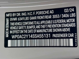 Porsche Taycan Turbo AWD 2025