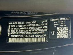 Porsche Taycan Turbo AWD 2026