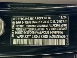 Porsche Taycan Turbo GT AWD w/Weissach Package 2025