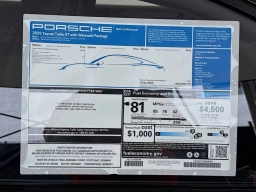 Porsche Taycan Turbo GT AWD w/Weissach Package 2025