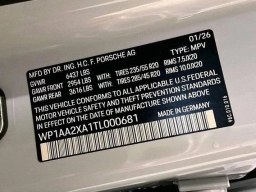 Porsche Macan Electric 4 AWD 2026