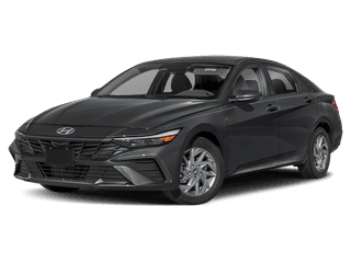 Hyundai Elantra Hybrid Blue Sedan Hyundai Elantra Hybrid Blue Sedan